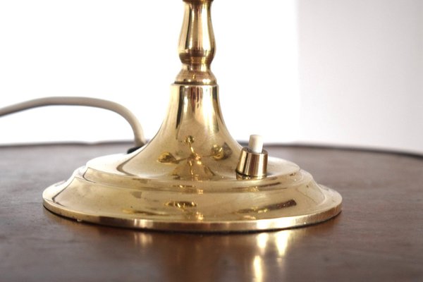 Vintage brass student lamp deals