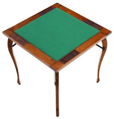 Collapsible online card table