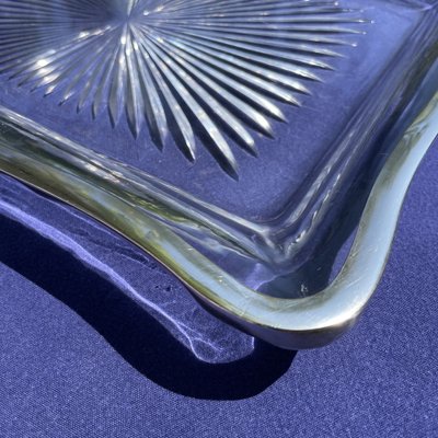 Baccarat Crystal Tray with Star Shape, 1850s for sale at Pamono