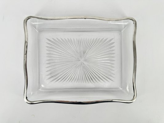 Baccarat 星型クリスタル皿 Baccarat Crystal Tray with Star Shape, 1850s for sale at Pamono