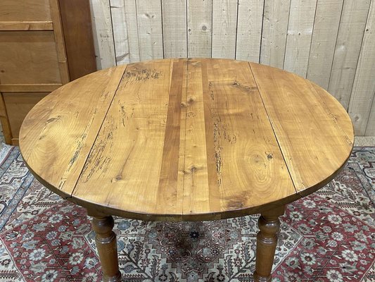 Vintage Dining Table in Cherry, 1930s for sale at Pamono