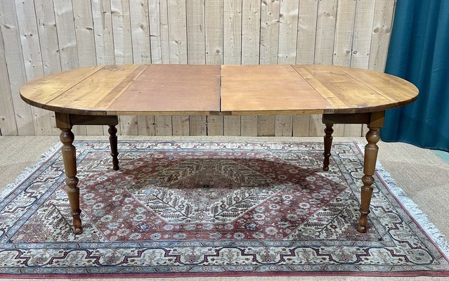 Vintage Dining Table in Cherry, 1930s for sale at Pamono