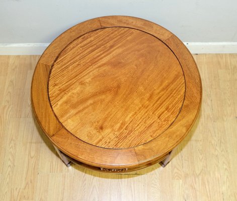Oriental round 2024 coffee table
