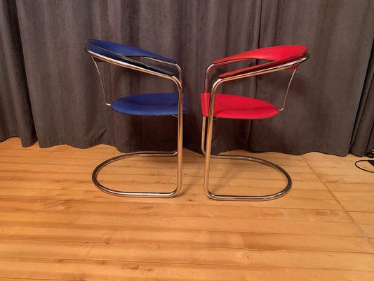 Set of Canasta Chairs from Arrben, Italy, 1970s-1980s for sale at