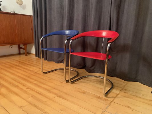 Set of Canasta Chairs from Arrben, Italy, 1970s-1980s for sale at