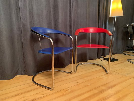 Set of Canasta Chairs from Arrben, Italy, 1970s-1980s for sale at