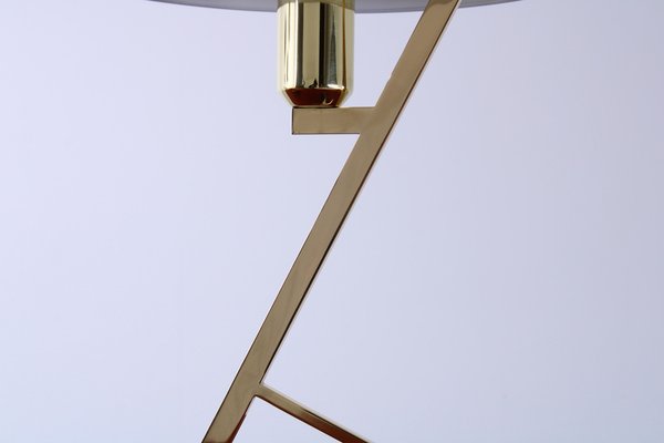 Decora Z Table Lamp in Brass by Louis Kalff for Philips, 1950s for