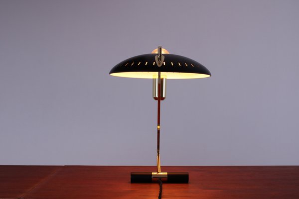Decora Z Table Lamp in Brass by Louis Kalff for Philips
