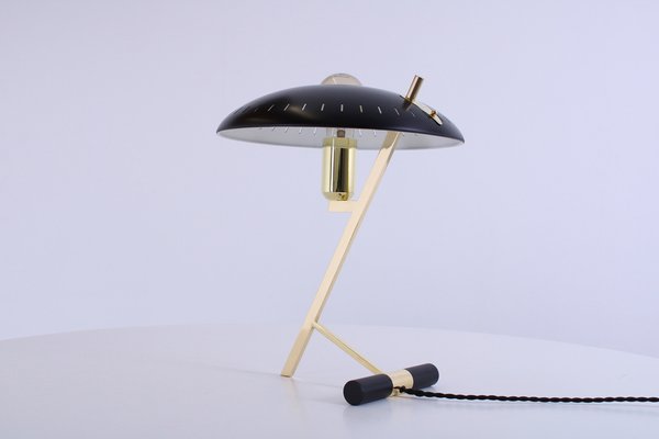 Decora Z Table Lamp in Brass by Louis Kalff for Philips