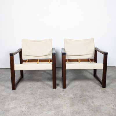 Diana Safari Chairs by Karin Mobring for Ikea 1970s Set of 2