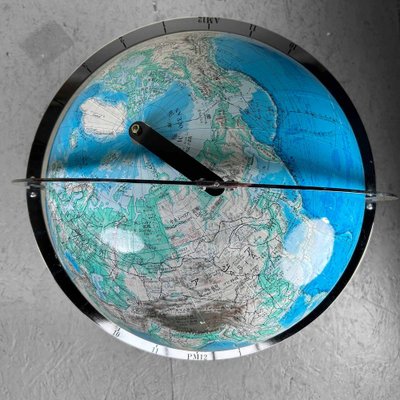 Large Japanese Globe World Map from Gakken, Japan, 1980s for Large Japanese Globe World Map from Gakken, Japan, 1980s for