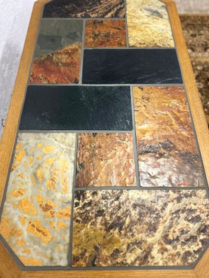 Slate slab coffee table best sale