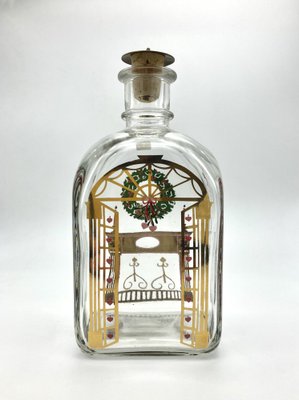 Danish Christmas Bottle from Holmegaard, 1984 for sale at Pamono