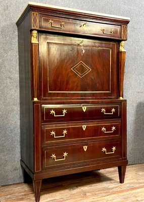 Antique Secretary in Mahogany 1800 for sale at Pamono
