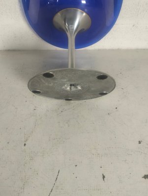 Eros Swivel Blue Chair by Philippe Starck for Kartell, 1990s Eros Swivel Blue Chair by Philippe Starck for Kartell, 1990s