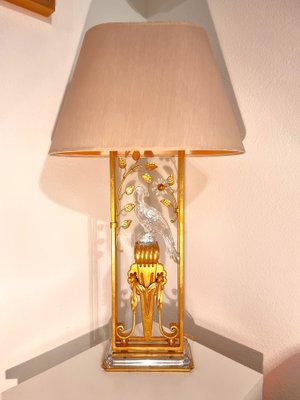 Abat-jour Carré En Tissu 20 Cm - Banci Firenze, Style Art Déco, Fabrication Artisanale