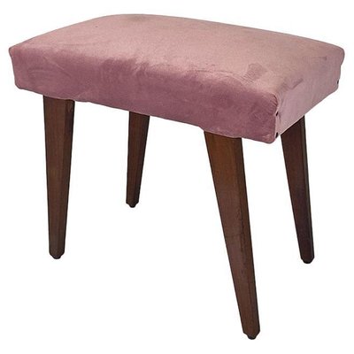 Pink shop footstool next