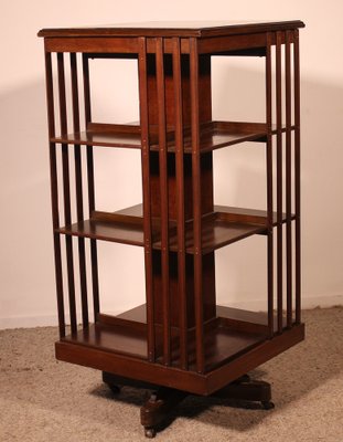 Revolving bookcase for sale deals