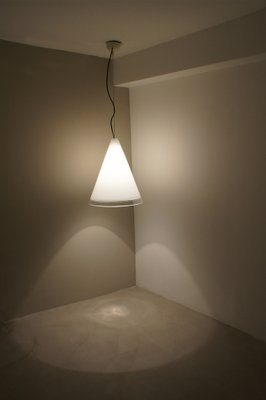 Murano Glass Suspension Lamp by Leucos