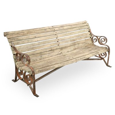 Cast aluminum garden bench sale deals