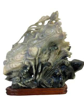 Chinese Jade Root Sculpture 1940s for sale at Pamono