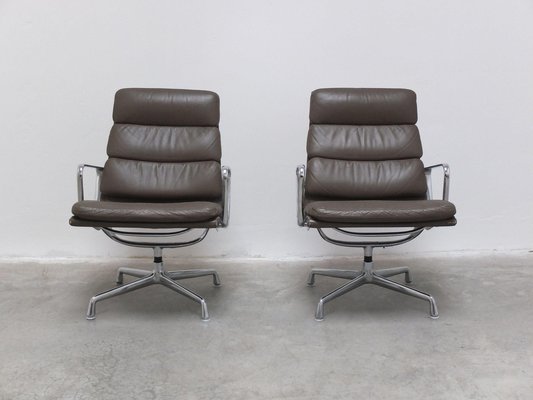 Early EA216 Swivel Lounge Chair by Eames for Herman Miller, 1960s