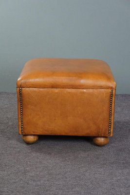 Leather hassocks 2024 for sale