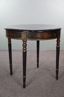 Antique Japanese Lacquered Side Table for sale at Pamono