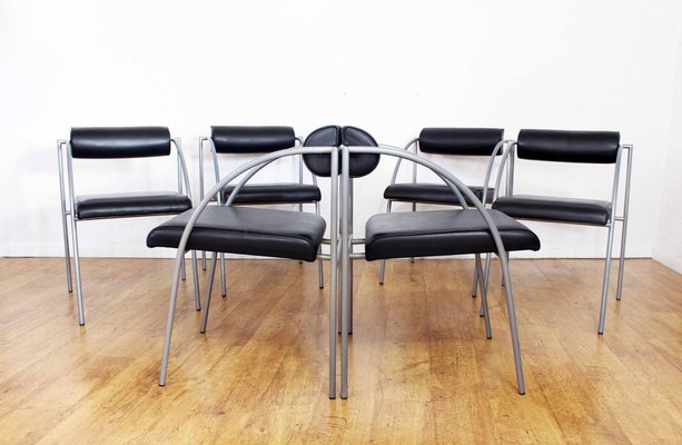 Vienna Chairs by Rodney Kinsman for Biefflast., 1980s, Set of 6