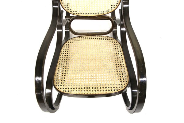 Swedish Rocking Chair in Beech, 1970 for sale at Pamono