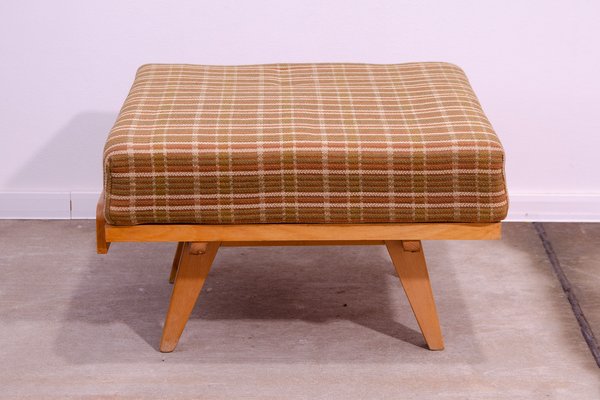 Mid Century Footstool by Frantisek Jir k for Tatra Nabytok 1960s