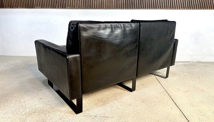Early Edition Conseta Two-Seater Leather Sofa by Friedrich