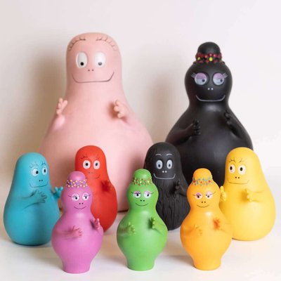 Barbapapa Family, 1974, Set of 9 for sale at Pamono