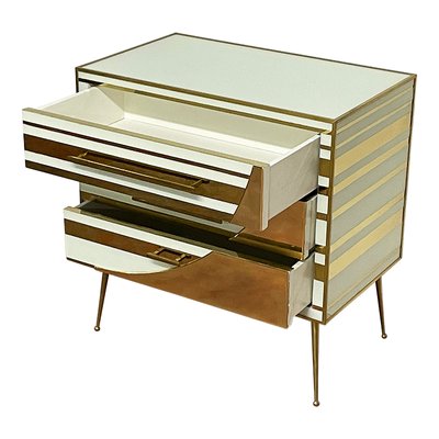vintage white and gold dresser 4 Drawer Dresser with Gold Metal Handles, Vintage Design Cabinet , White - Bed Bath & Beyond