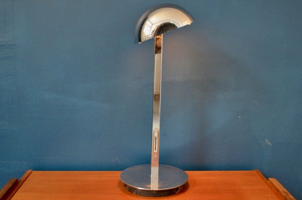 Lampada da scrivania o da comodino vintage di Aluminor, Francia, anni '50  in vendita su Pamono