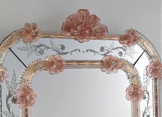 Venetian Mirror Murano Glass 