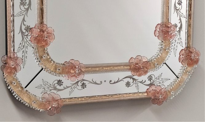Venetian Mirror Murano Glass 