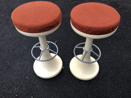 Bar Stools in Plastic from Stukenbröker, 1970s, Set of 2 for sale at Pamono