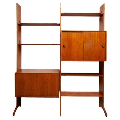 Danish Modern Modular Teak Wall Unit 1959
