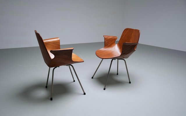 Set of Medea Armchairs by Vittorio Nobili for Fratelli Tagliabue