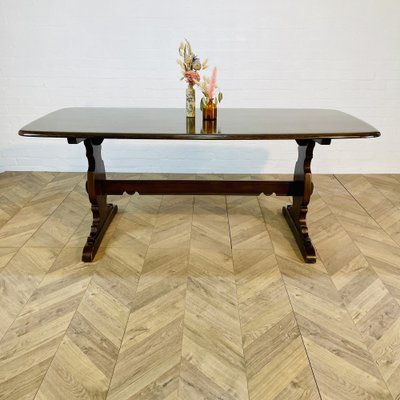 Large Model 419 Refectory Dining Table by Lucian Ercolani for