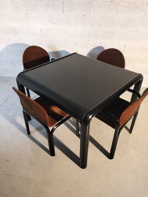 Knoll モダンテーブル 黒 1976 Gae Aulenti Table 