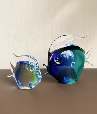 Mid-Century Modern Murano Glass Fish by Vincenzo Nason, Italy