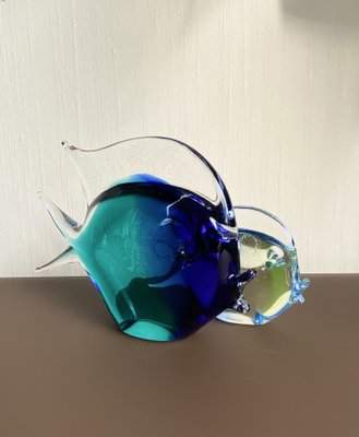 Mid-Century Modern Murano Glass Fish by Vincenzo Nason, Italy
