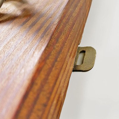 Appendiabiti da parete in legno rustico con ganci per ingresso bagno soggiorno appendiabiti da parete con ripiano portaoggetti
