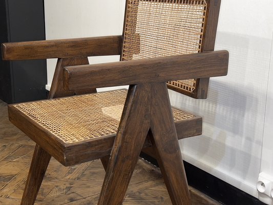 Office Chair by Pierre Jeanneret, 1955 for sale at Pamono