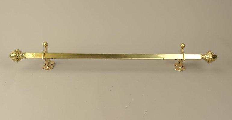 Gorgeous Vintage Brass Towel Rack