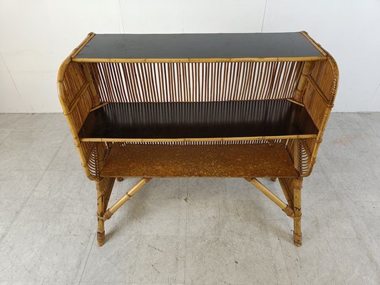 Mid-Century Bamboo Tiki Bar, 1960s for sale at Pamono