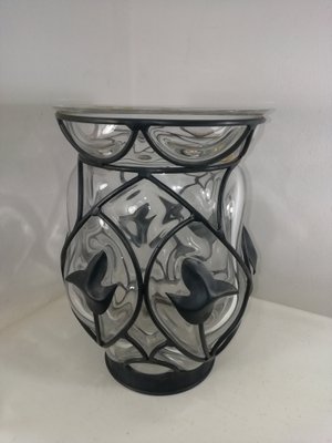 Large Vintage French Vase from Daum, 1970s for sale at Pamono