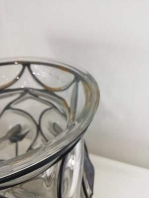 Large Vintage French Vase from Daum, 1970s for sale at Pamono